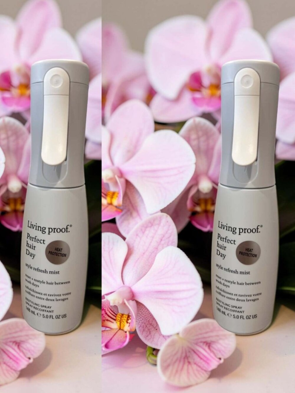 Living Proof Perfect Hair Day Dry Heat Protector Mist 5 oz_ 2 units